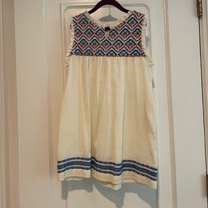 The Coast Brand girls dress size 8-9 Beautiful embroidery